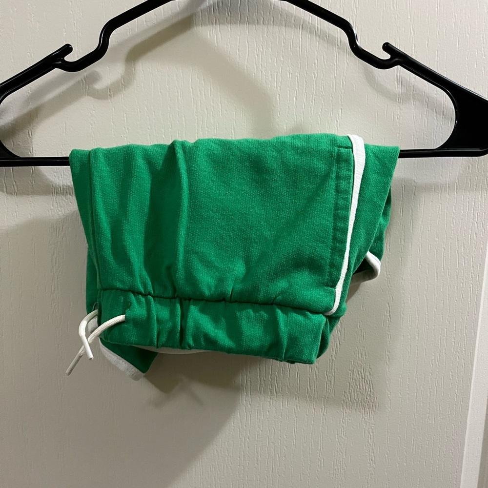 Green shorts